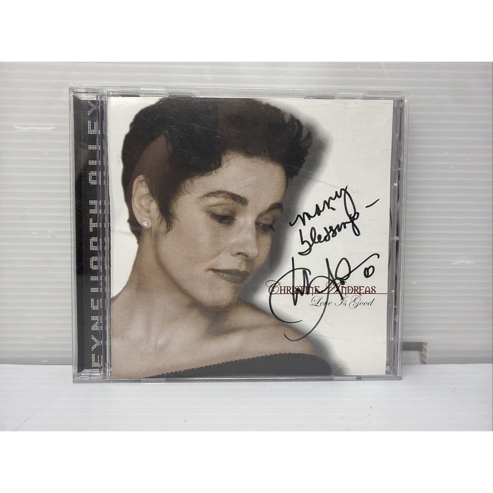 Christine Andreas CD Signed Love Is Good Fynsworth Alley 2002